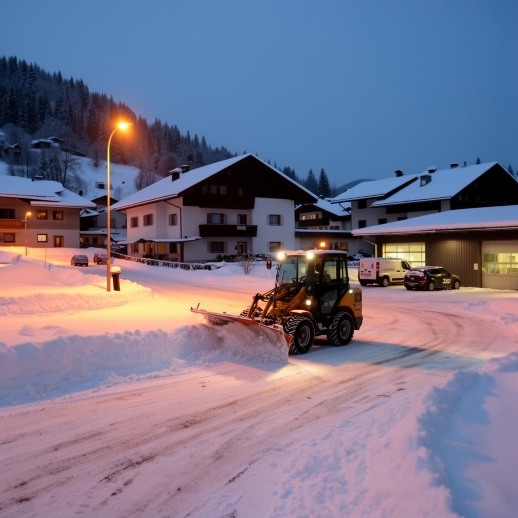 Parkplatz- & Großflächenräumung